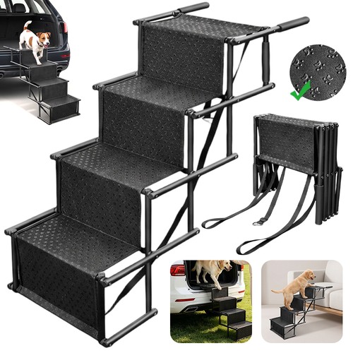 Folding dog car steps - folding, step