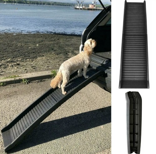 Dog pet ramp plastic folding - dog,