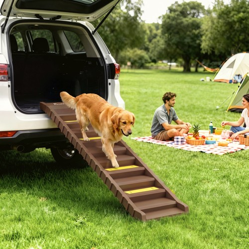Pawhut foldable dog - foldable,