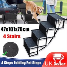4 Stairs Folding Dog Ramp