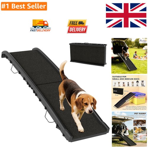 Travel friendly dog ramp with - dog,