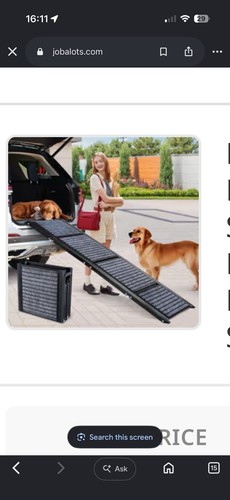 Foldable dog ramp large - foldable,