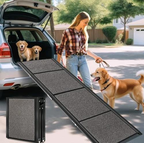 Extra wide 180cm dog car - wide, ramp