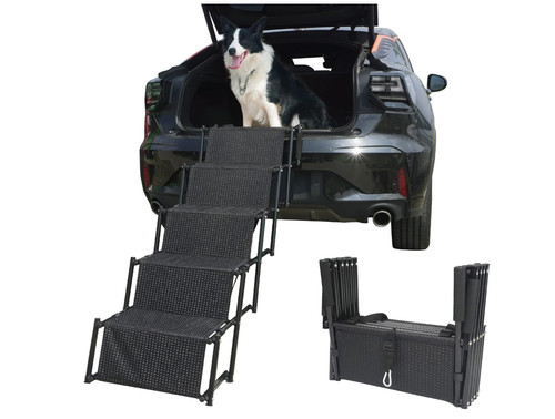 Step dog ramp for cars - for,