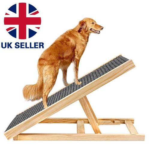 Adjustable dog pet ramp stairs - pet,