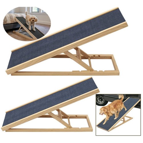 Adjustable dog pet ramp - pet,
