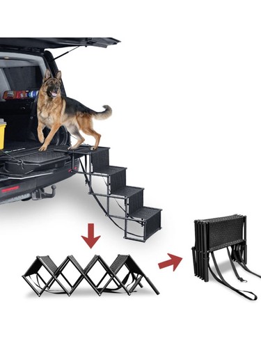 Stairs folding portable dog - 4,