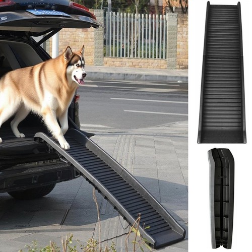 Dog pet ramp plastic folding - dog,