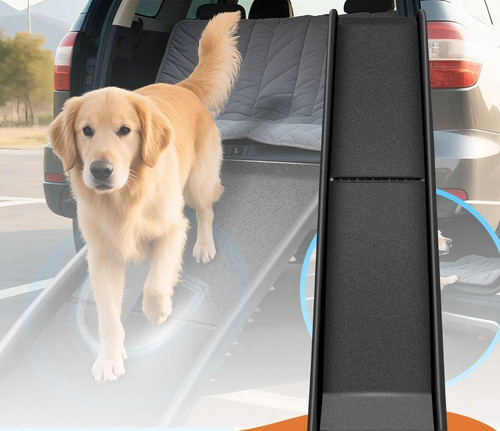 Dog car ramp non - ramp, non-slip