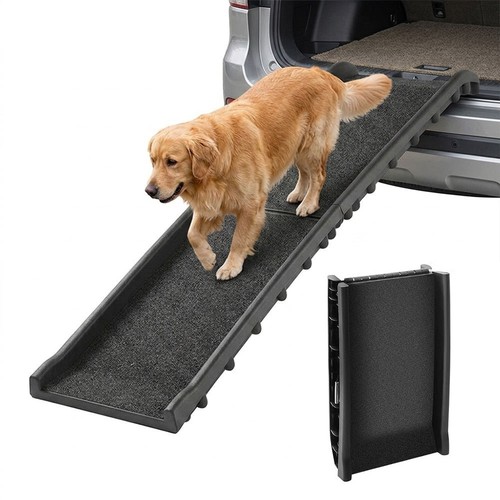 Pet dog car - car, ramp