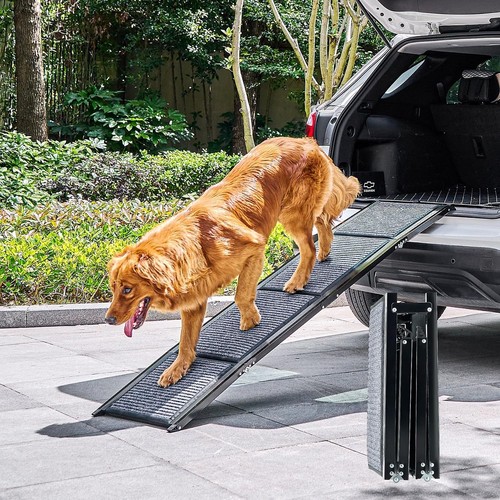 Folding dog car ramp - dog,