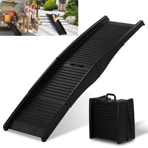 Folding pet ramp for - ramp, l