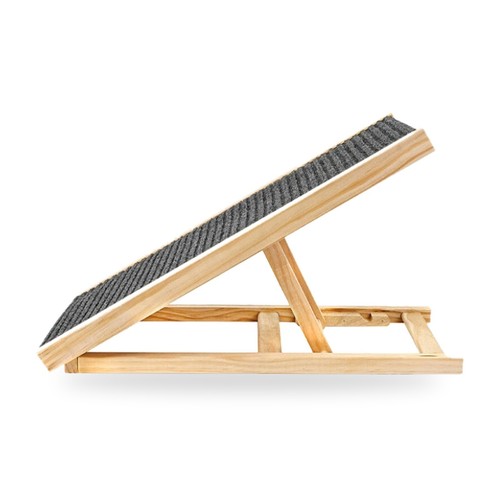 Wooden dog ramp - wooden, folding