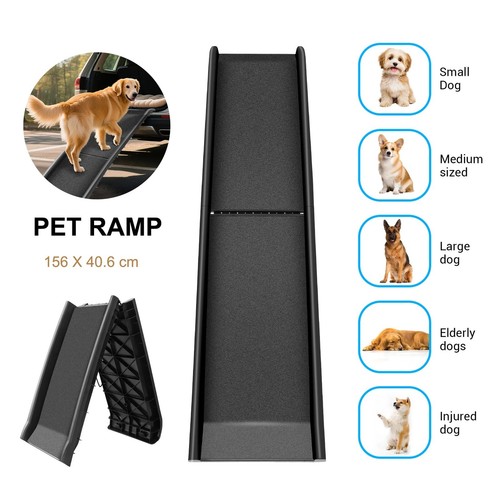 156cm foldable dog ramp - ramp, for