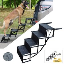 Dog Car Ramp 4 Steps Dog