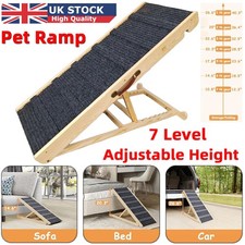 Wooden Dog Ramp Adjustable