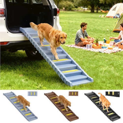 Pawhut foldable dog ramp for - foldable,