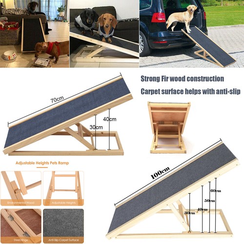Adjustable wooden dog - pet, car