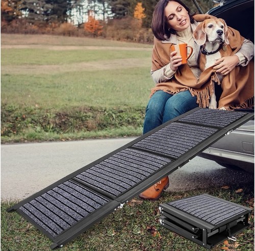 Extendable telescopic dog - extendable, ramp