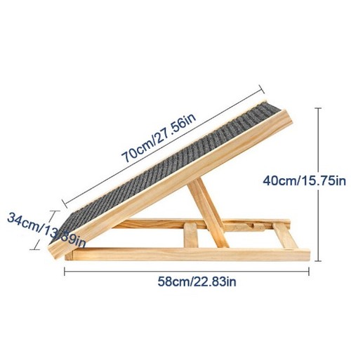 Non slip pet ramp foldable - non-slip, dog