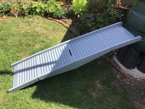 Folding dog ramp - ramp, van